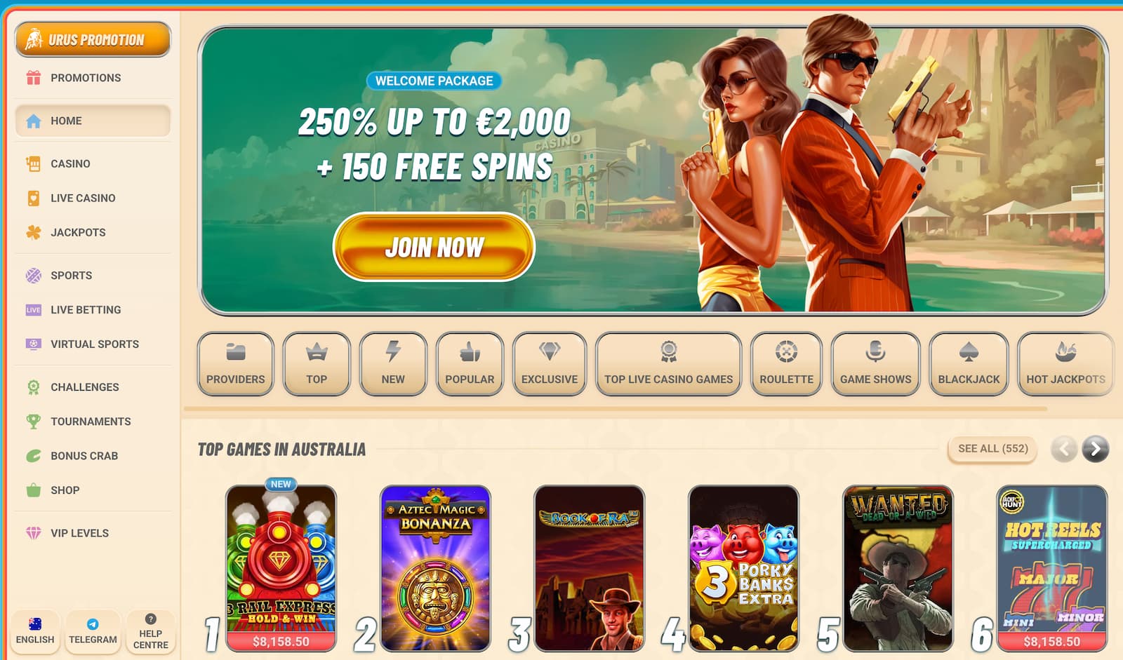 Vegasino Casino